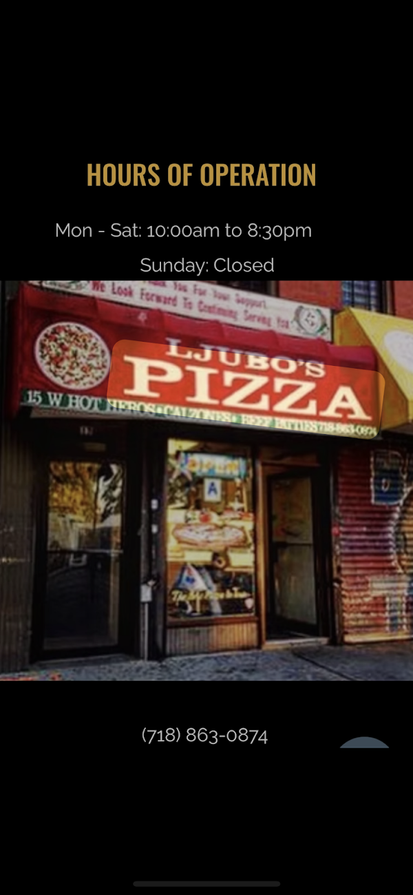 Ljubo's Pizza 2