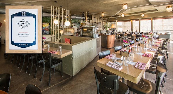 Sternen Grill + Sternen Grill Restaurant im oberen Stock.