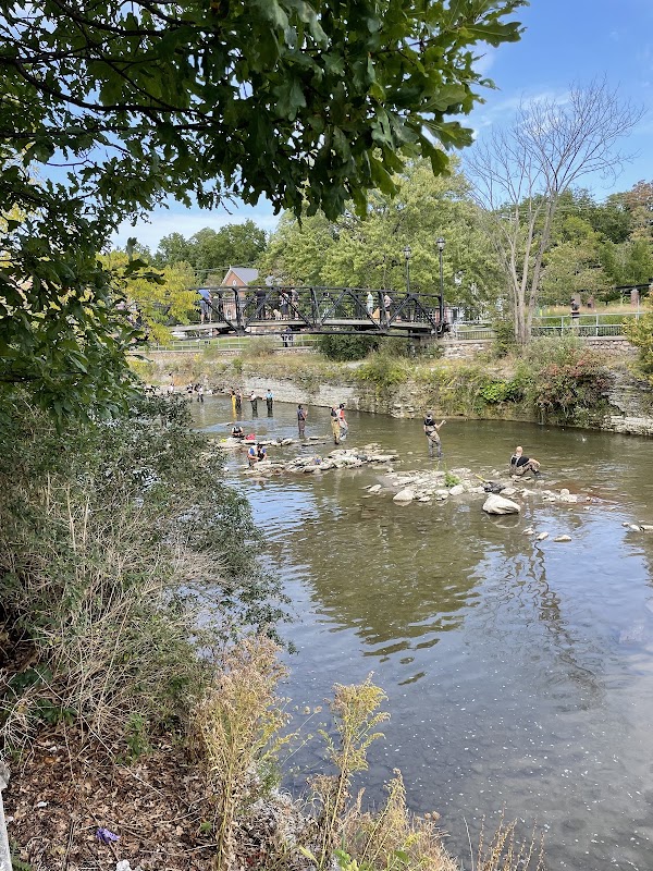 Walk Bridge over Ganaraska River