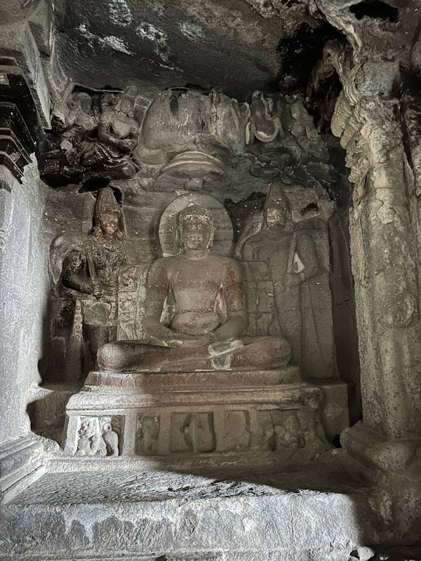 Ellora Cave No. 32 The Indra Sabha 3