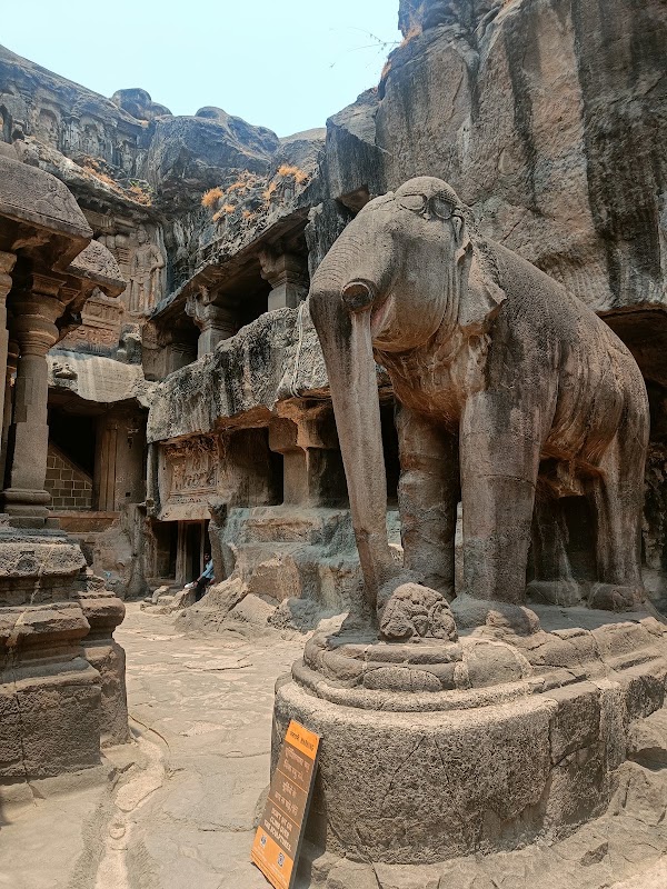Ellora Cave No. 32 The Indra Sabha 2