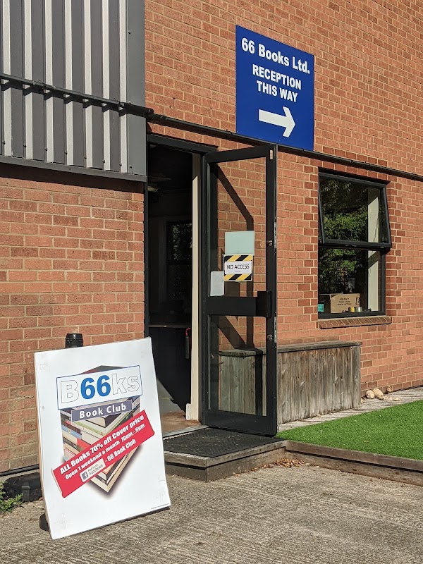 66 Books Ltd (TRADE ONLY THROUGHOUT THE WEEK, PLEASE REFER TO WEBSITE FOR BOOKCLUB OPEN DAYS)