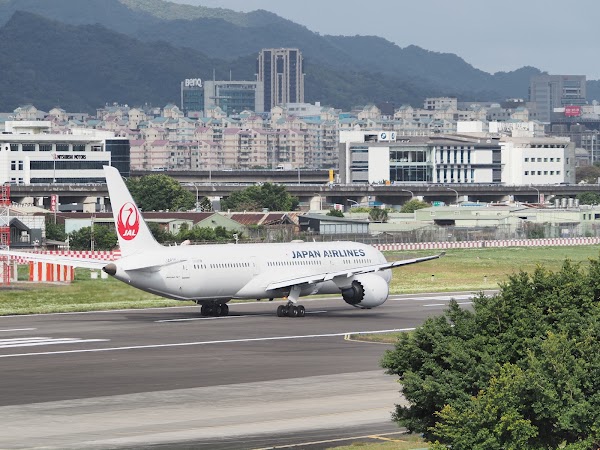 Songshan Airport - Aircraft Viewing Alley 3