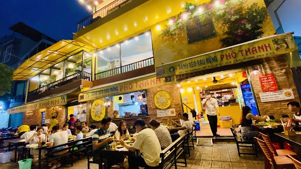 Bánh xèo rau rừng Phố Thành