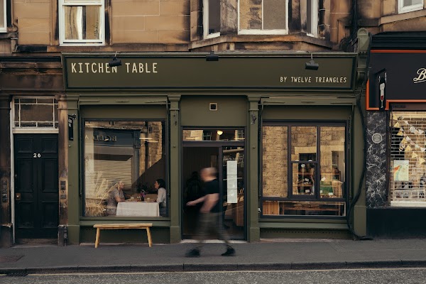 Twelve Triangles - kitchen table