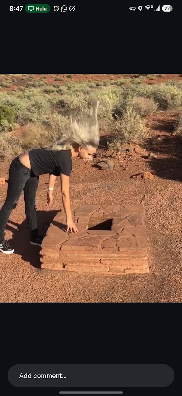 Arizona Blowhole at Wupatki National Monument