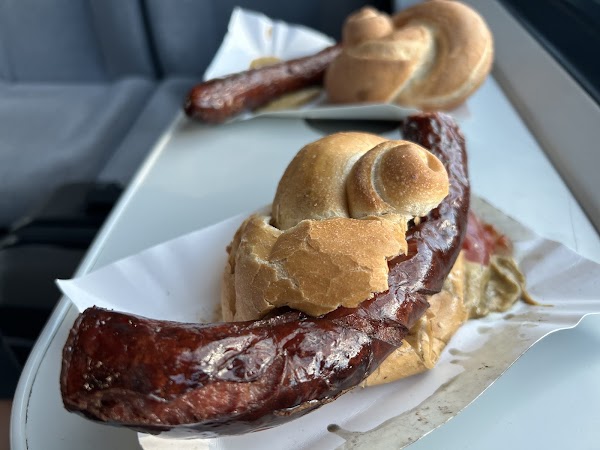 Sausages from the blue Nysa 4