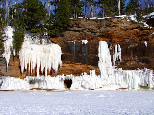 Apostle Islands National Lakeshore Mainland Sea Caves
