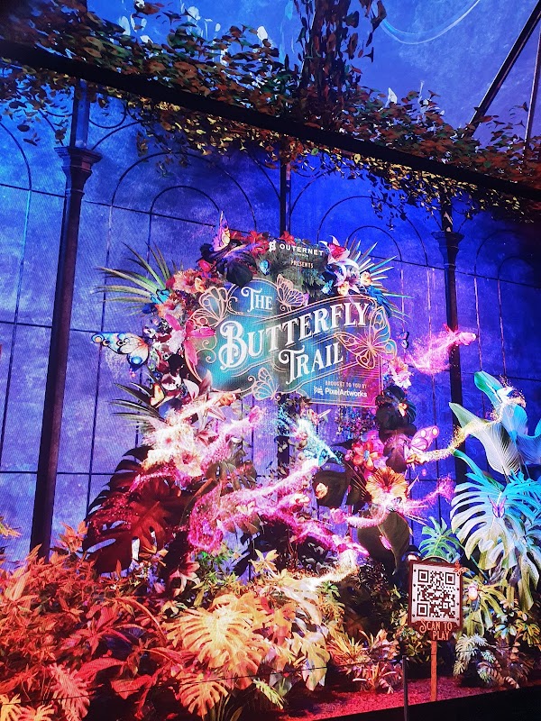 The Butterfly Trail at Outernet 5