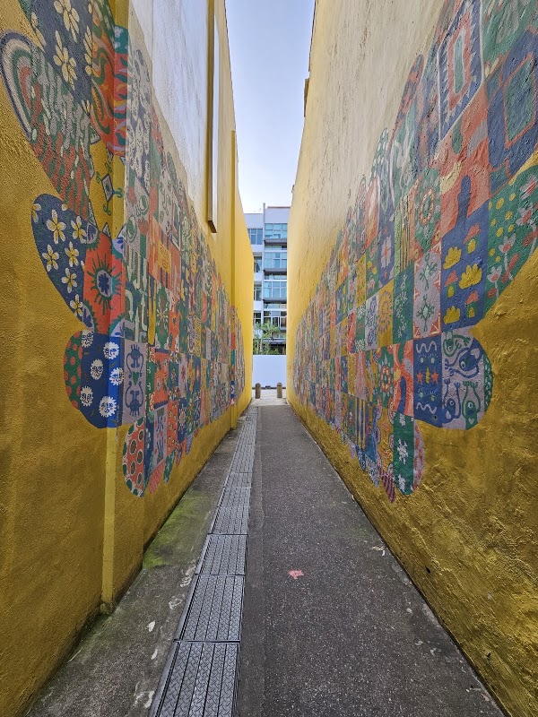 Mural: MedleyAlley by Nicia Lam, Yullis Lam, Novena Angela and Valerie Neo (2019)