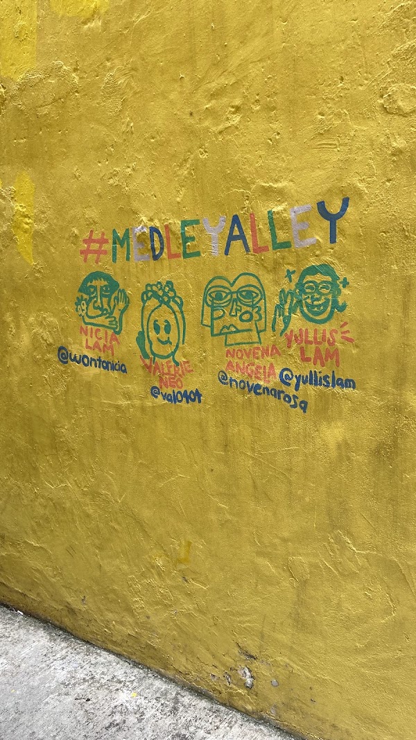 Mural: MedleyAlley by Nicia Lam, Yullis Lam, Novena Angela and Valerie Neo (2019) 4
