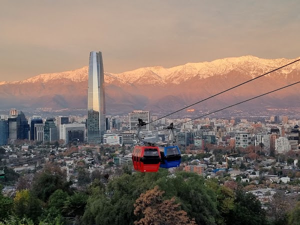 Oasis station. Cerro San Cristobal Cable Car