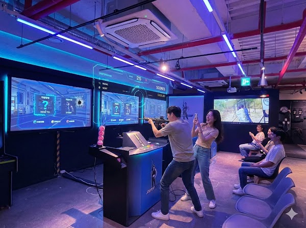 Gangnam Station Dating Course | Theme Shooting Range Sniper Bang