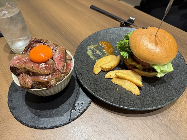 Wagyu(Halal) Japanese food Steak-Burger&Ramen Dotonbori Restaurant Namba-Tei 3