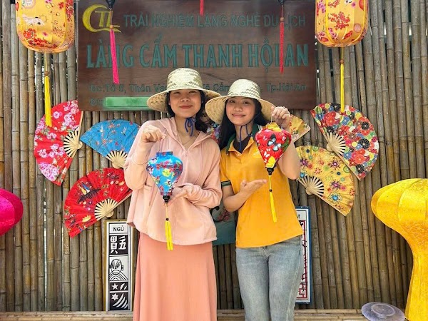 Làng Cẩm Thanh - Trải nghiệm làm đèn lồng Hội An 4