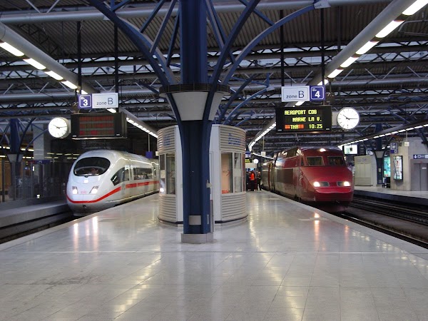Brussels Midi Train Station