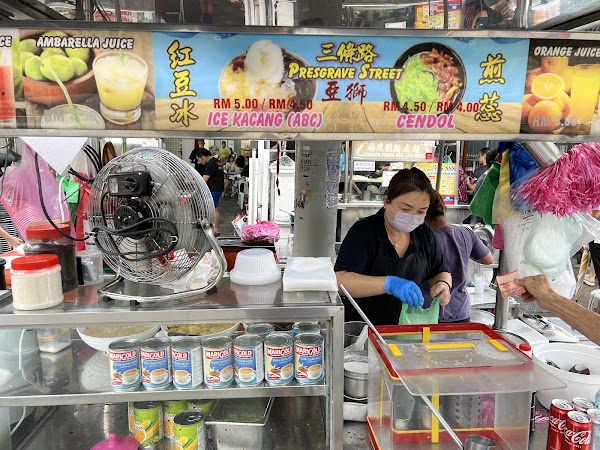 Lebuh Presgrave Ice Kacang & Cendol