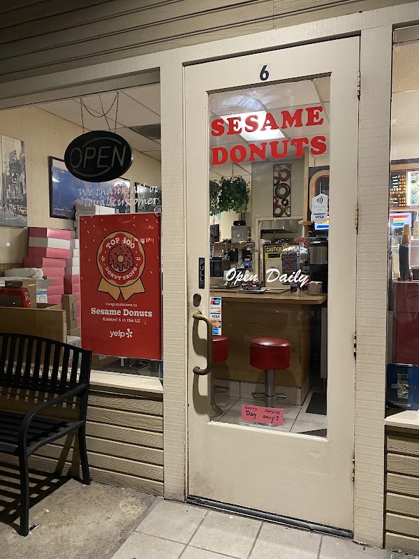 Sesame Donuts