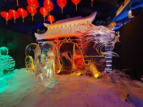 Netherlands ice sculptures Festival