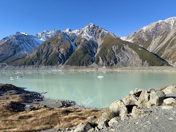 Tasman Glacier View near the lake 5