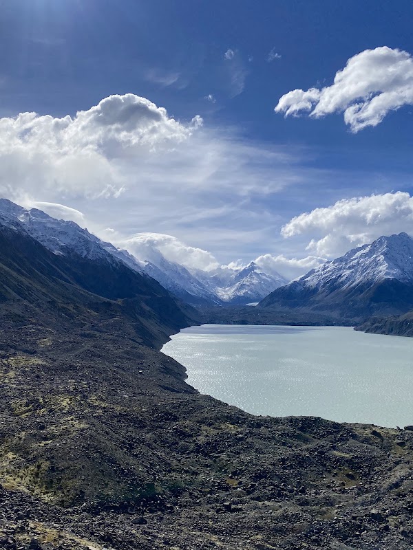 Tasman Glacier View near the lake 4