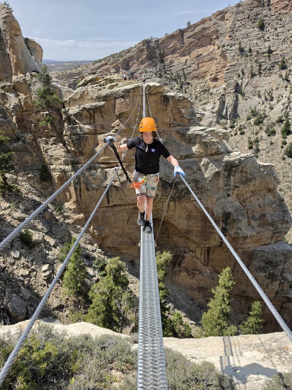 Ashley Gorge Via Ferrata 5