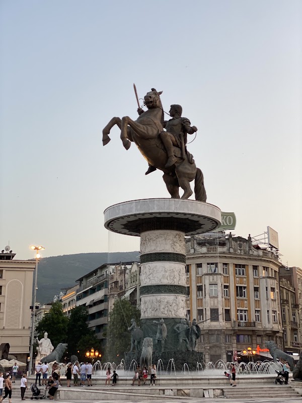 Monument "Warrior on a horse"