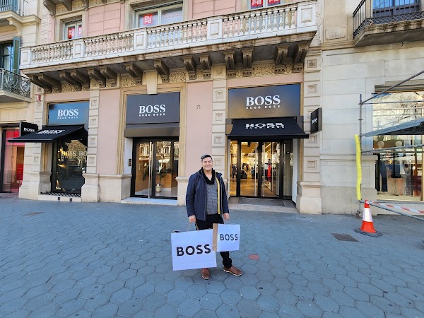 BOSS Store, Barcelona, Paseo de Gracia