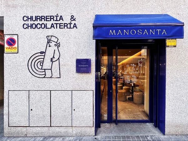 Cafetería, Chocolatería, Churrería Manosanta