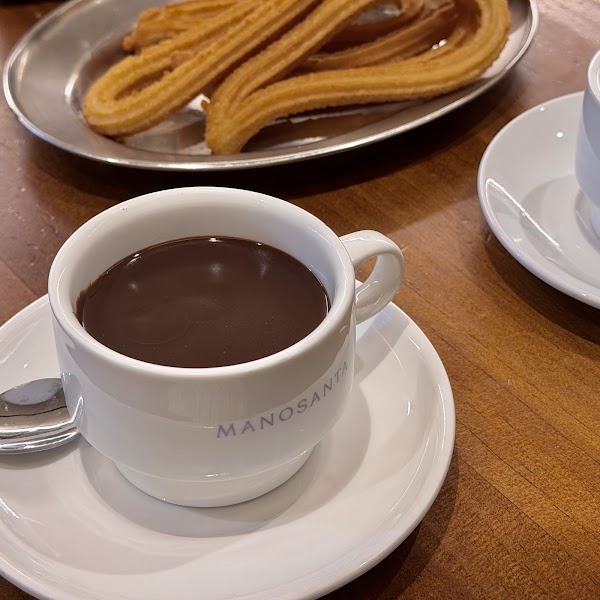 Cafetería, Chocolatería, Churrería Manosanta 2