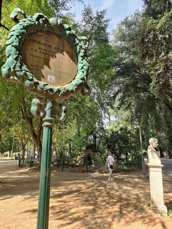 Orologio ad acqua del Pincio 2