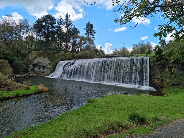 Rere Rock Slide Waterfall 1