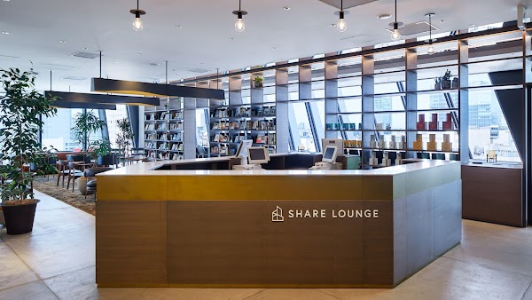 SHARE LOUNGE TSUTAYA BOOKSTORE Shibuya Scramble Square