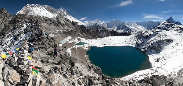 Everest Three Passes Trek With Three Peak Climbing