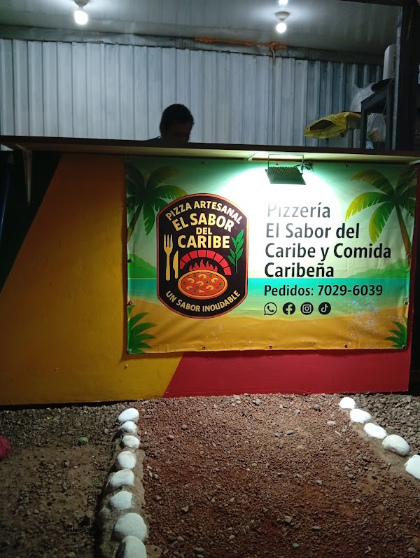 Pizzería el sabor del caribe y comida caribeña 1