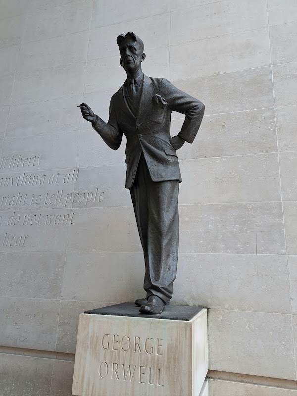 George Orwell statue