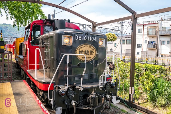 Sagano Scenic Railway trolley train 2
