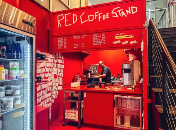 Red Coffee Stand