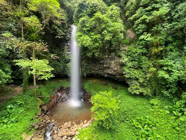 Crystal Shower Falls walk