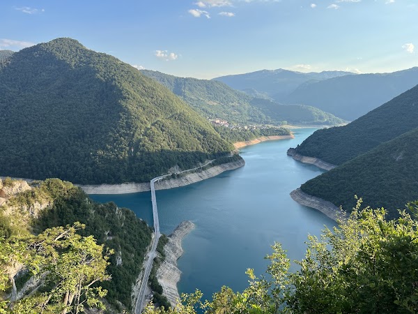 Piva canyon viewpoint