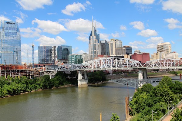 The John Seigenthaler Pedestrian Bridge 1