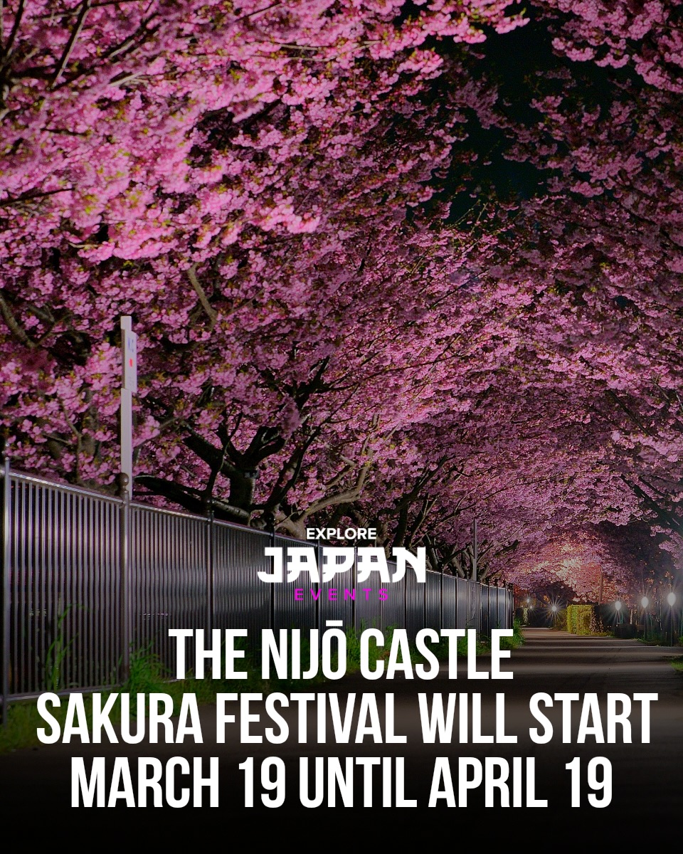 Nijō Castle Sakura Festival in Kyoto