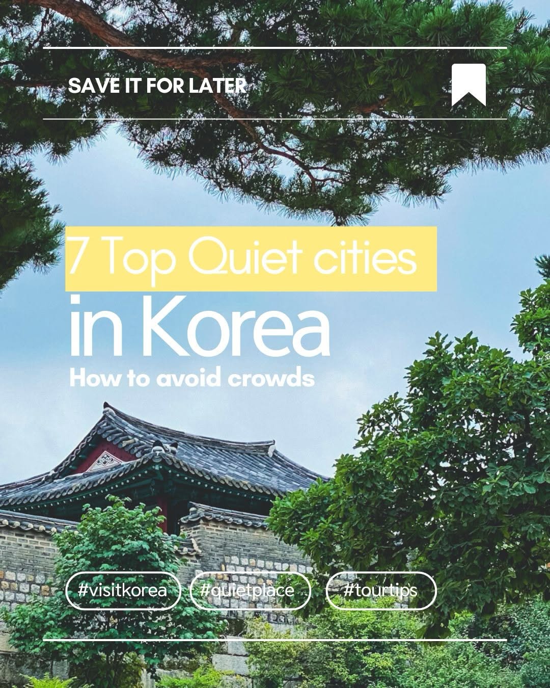 Quiet Korean Cities Offer Peaceful Escapes