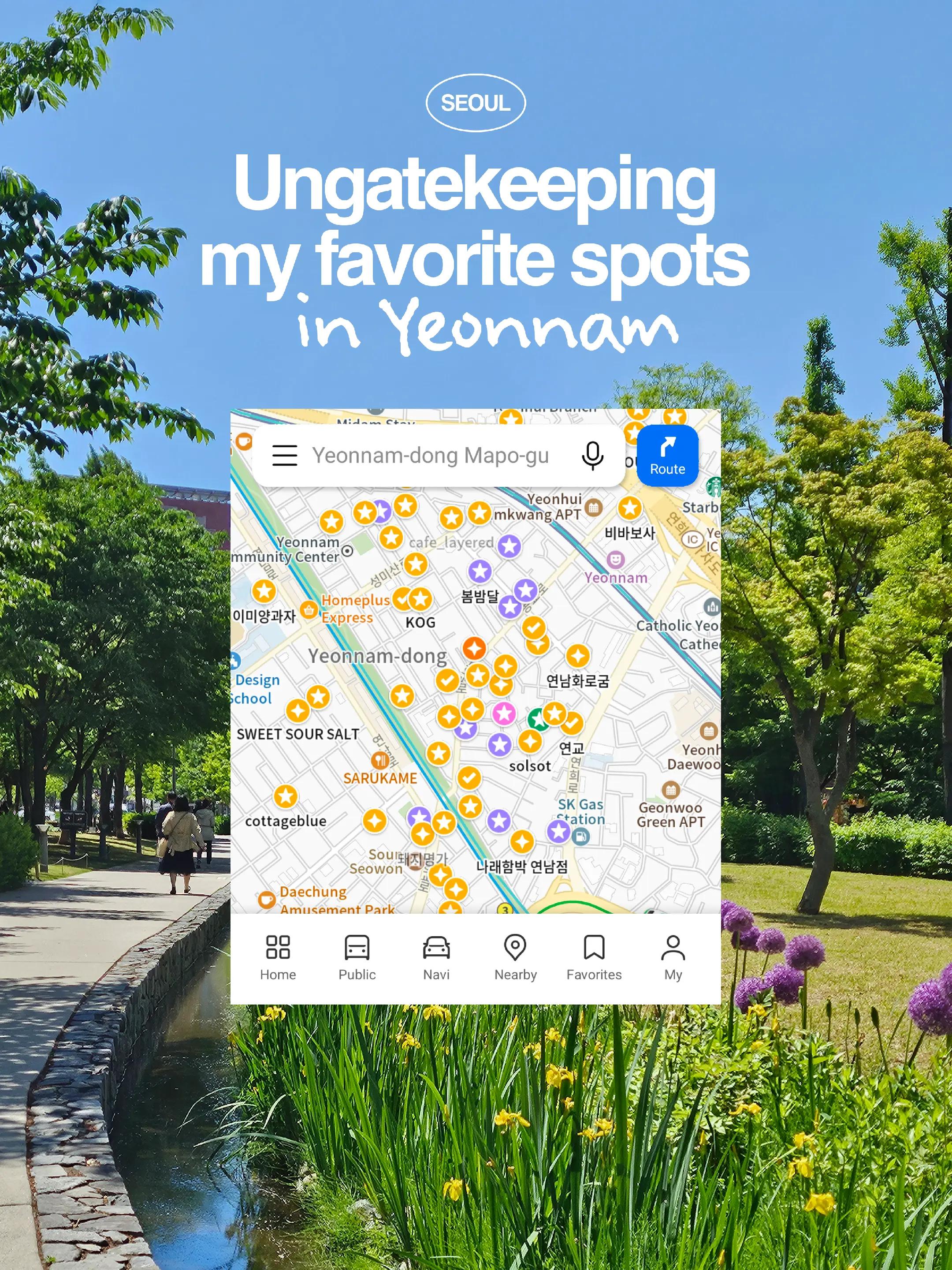 Yeonnam's Cozy Cafes, Shops, and Restaurants