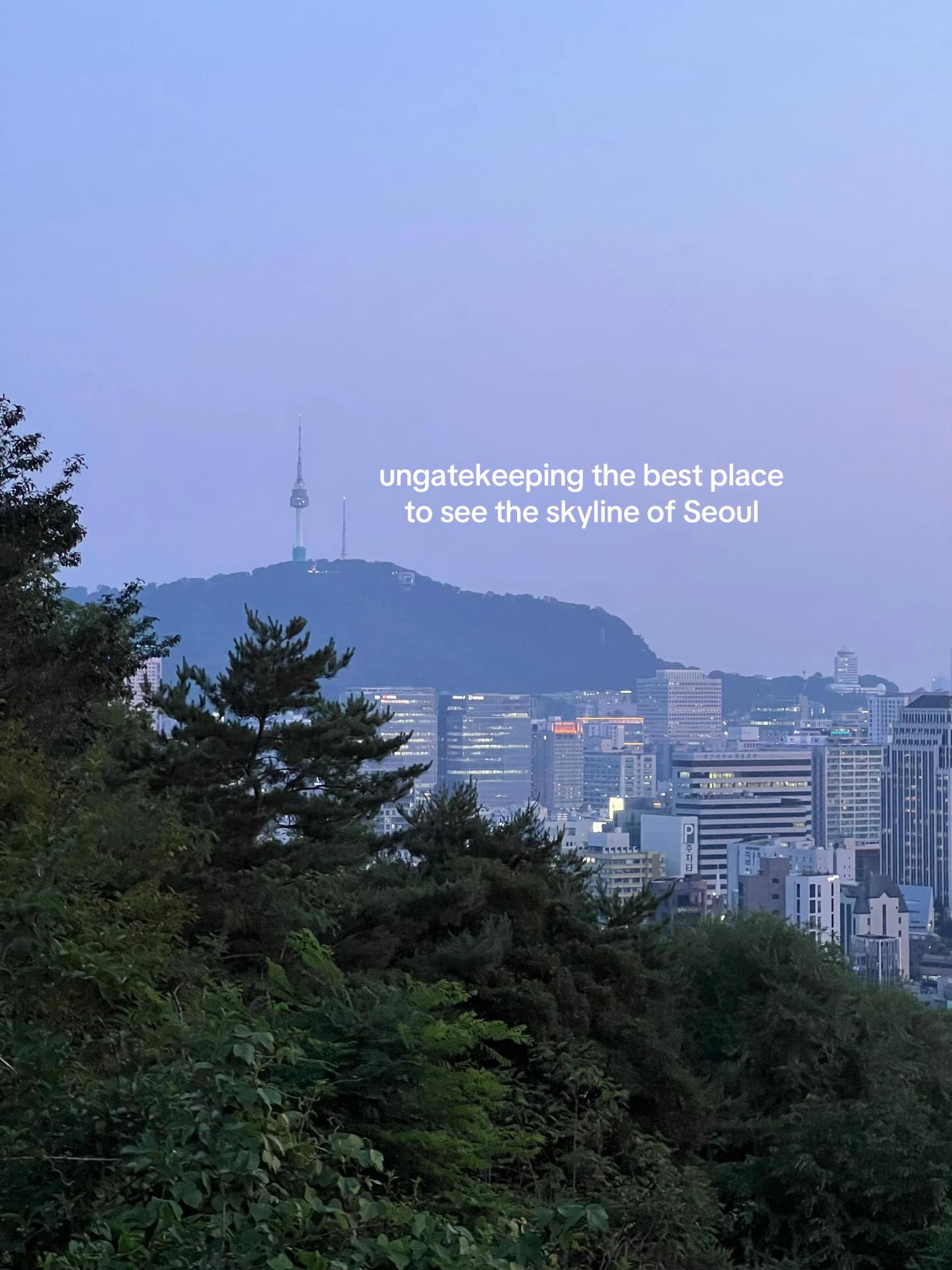 Seoul City Views From Parks and Towers