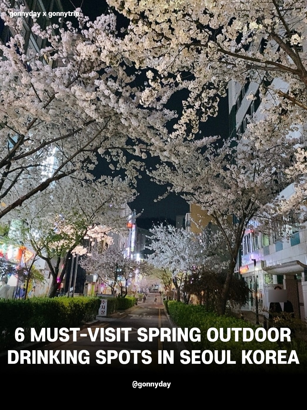 Seoul's Best Outdoor Drinking Spots For Spring Nights