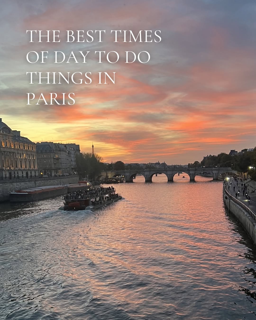 Parisian Places: Finding Calm Through Timing