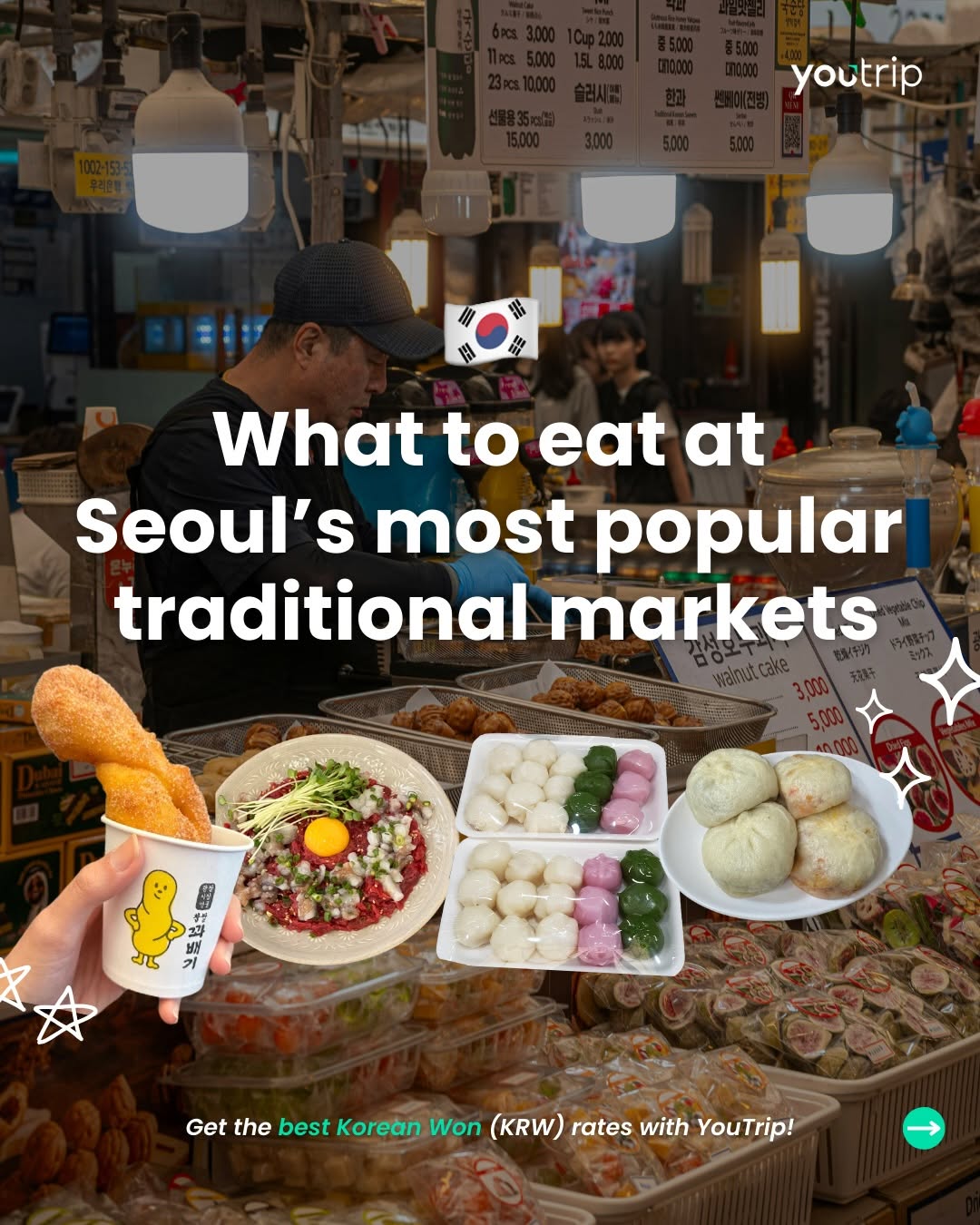 Seoul's Traditional Markets: Where Calories Don't Count