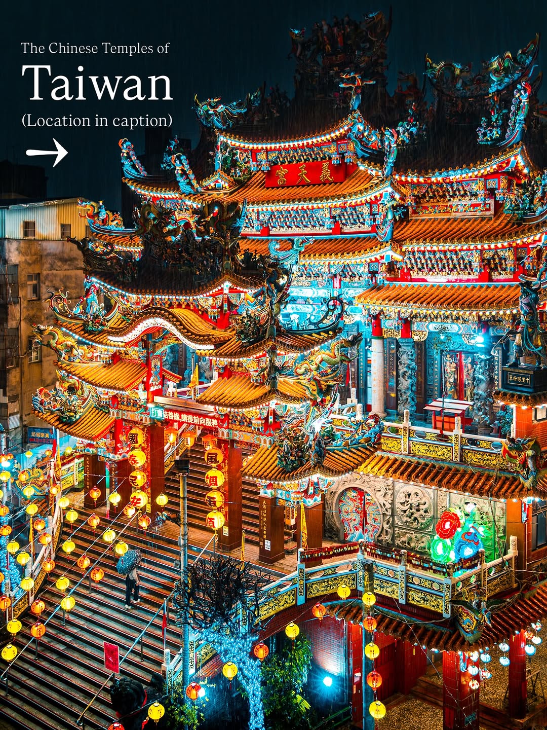 Taiwanese Temples And Pagodas Architectural Showcase