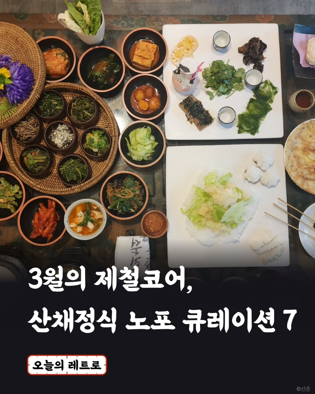 Seoul's Best Wild Vegetable Restaurant Curations